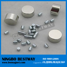 Rare Earth Cylinder Neodymium Magnet N45